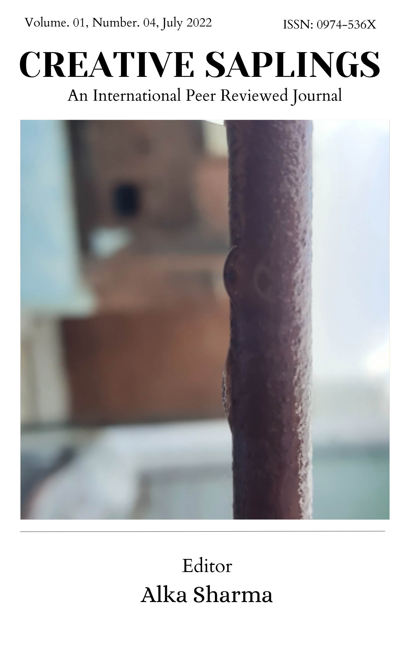 View Vol. 1 No. 4 (2022): July, Creative Saplings
