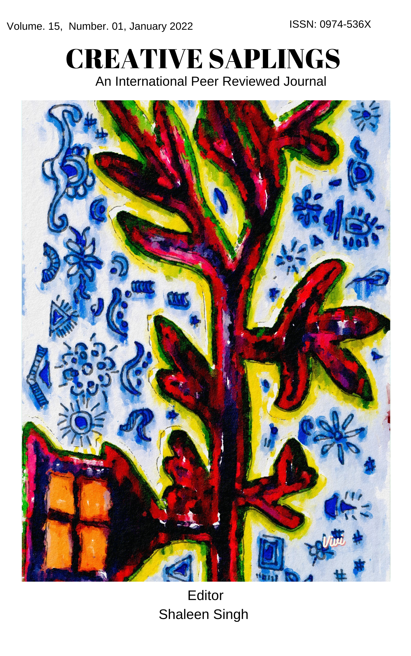 					View Vol. 15 No. 1 (2022): January, Creative Saplings
				