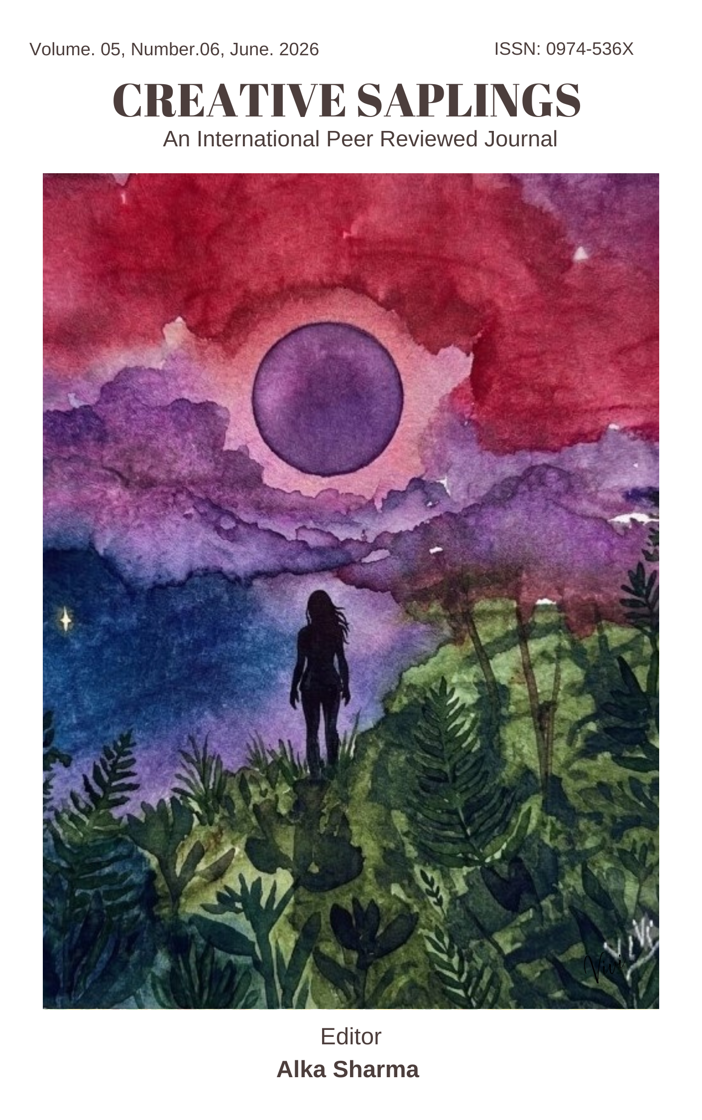 					View Vol. 5 No. 6 (2026): June, Creative Saplings
				